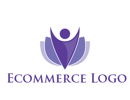 people icon with shield community logo