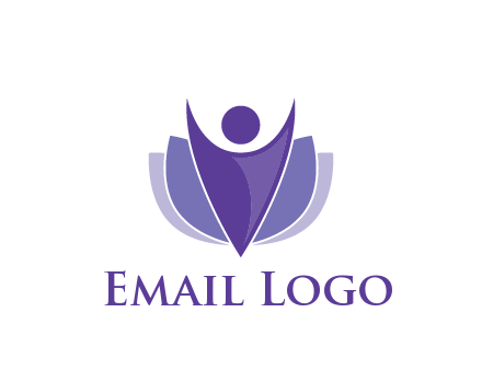 people icon with shield community logo