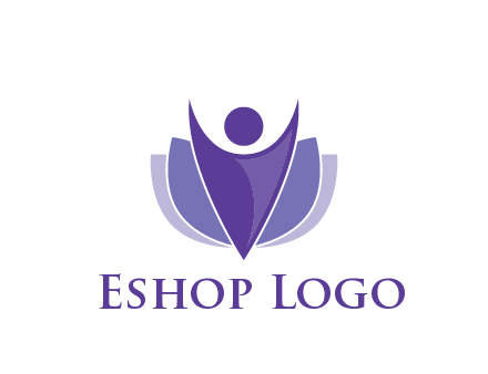 people icon with shield community logo