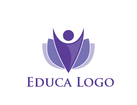 people icon with shield community logo
