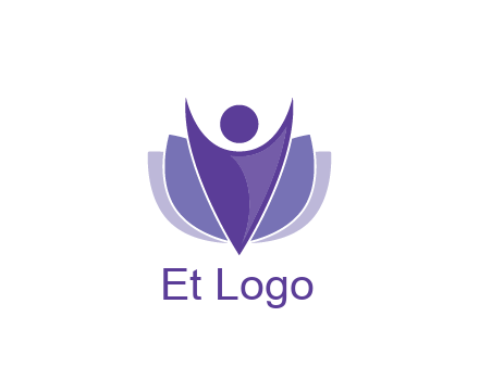 people icon with shield community logo