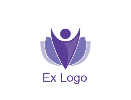 people icon with shield community logo