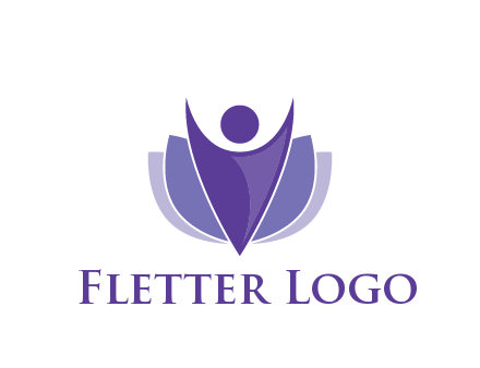 people icon with shield community logo