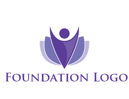 people icon with shield community logo