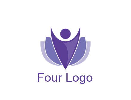 people icon with shield community logo