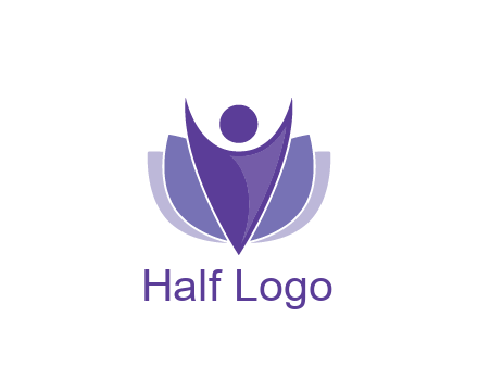 people icon with shield community logo