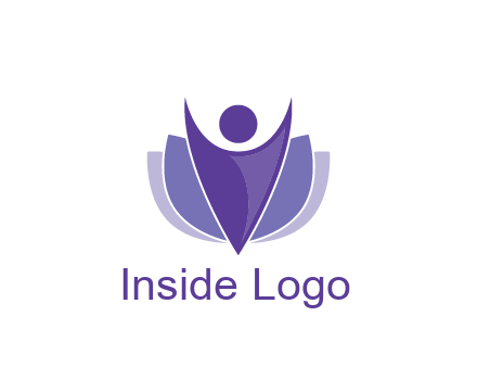 people icon with shield community logo