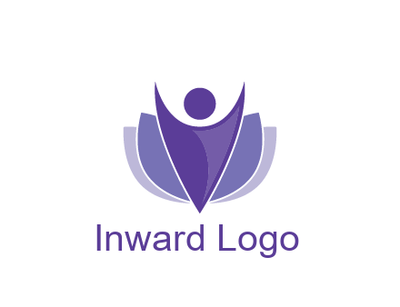 people icon with shield community logo