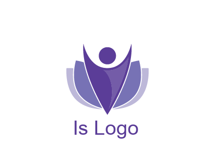 people icon with shield community logo