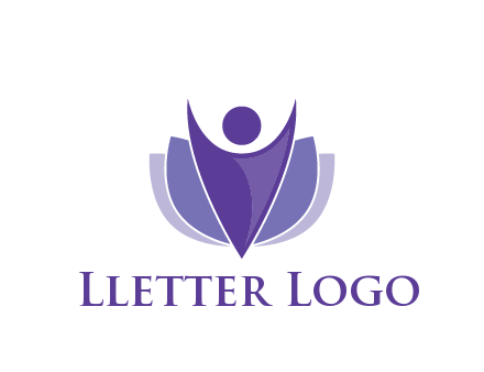 people icon with shield community logo