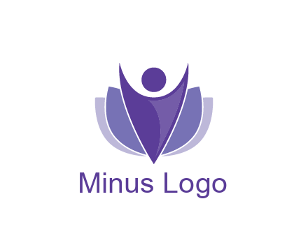 people icon with shield community logo