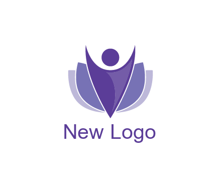 people icon with shield community logo