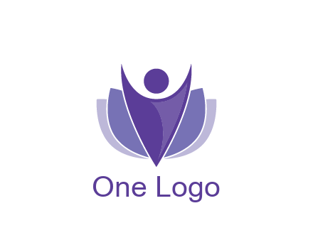people icon with shield community logo