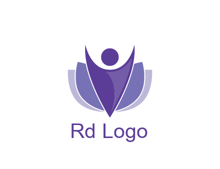 people icon with shield community logo