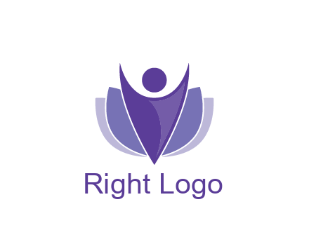 people icon with shield community logo