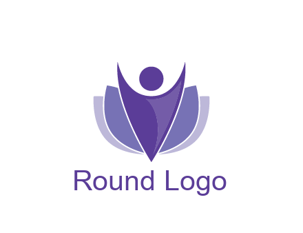 people icon with shield community logo