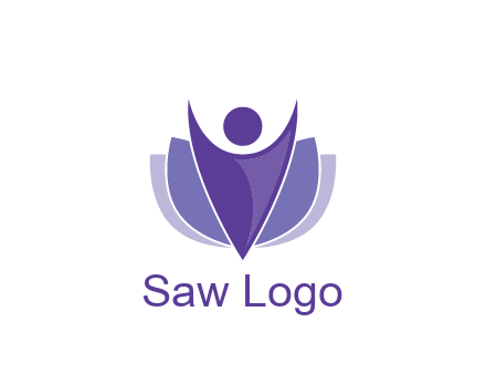 people icon with shield community logo