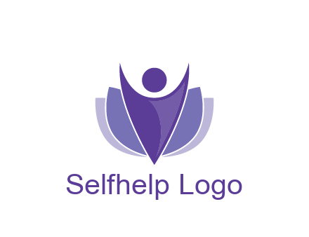 people icon with shield community logo