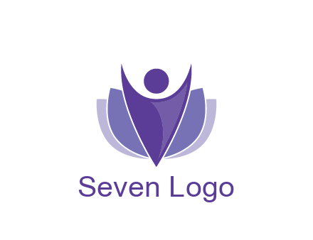 people icon with shield community logo