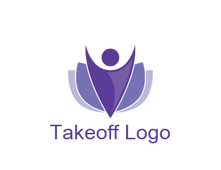 people icon with shield community logo