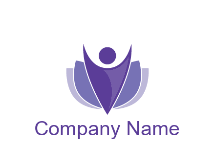 people icon with shield community logo