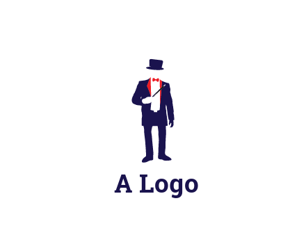 faceless magician game logo