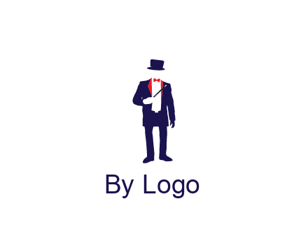 faceless magician game logo
