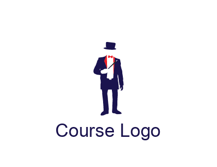 faceless magician game logo