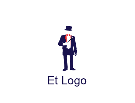 faceless magician game logo