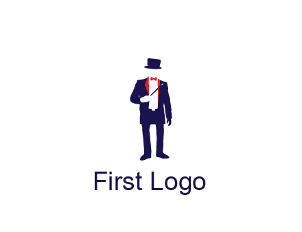 faceless magician game logo