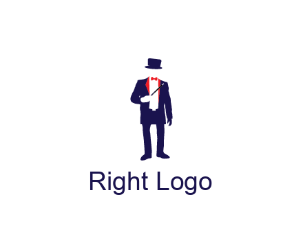 faceless magician game logo