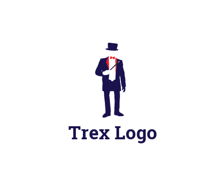 faceless magician game logo