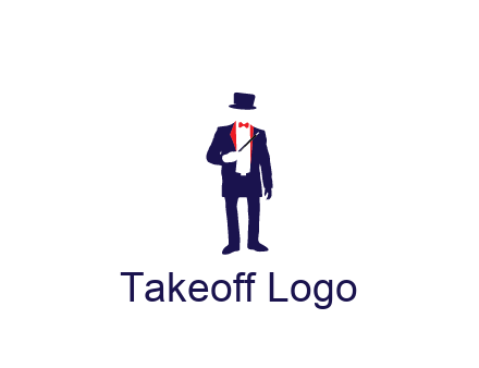 faceless magician game logo