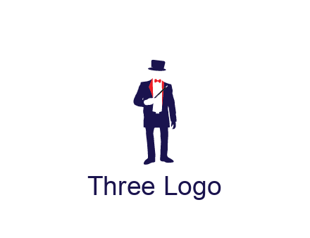 faceless magician game logo