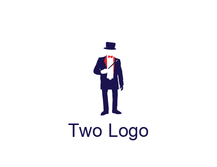 faceless magician game logo