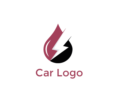 thunder in droplet energy logo
