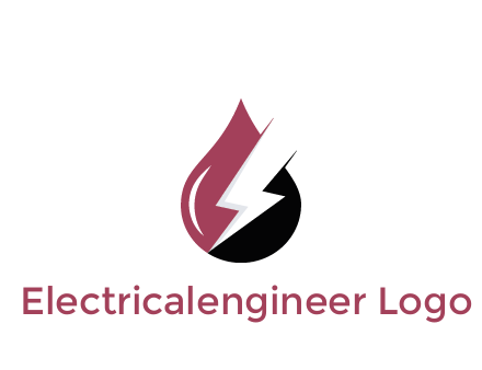 thunder in droplet energy logo