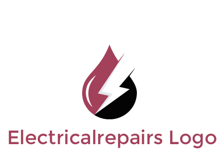 thunder in droplet energy logo