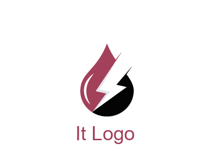 thunder in droplet energy logo