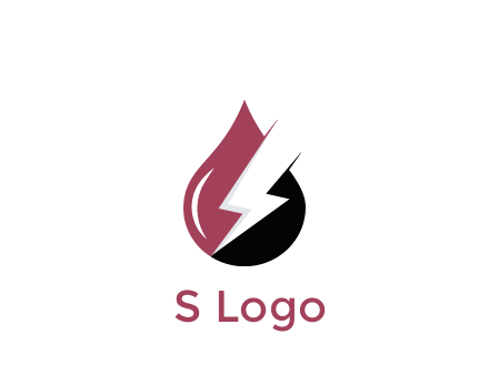 thunder in droplet energy logo