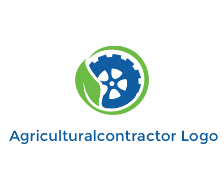 leaf around tire environmental logo