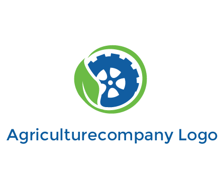 leaf around tire environmental logo