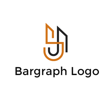 blocky letter S, J and A construction logo