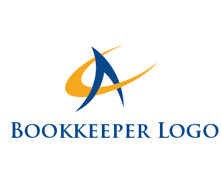 letter C and Letter A intertwining accounting logo