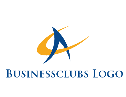letter C and Letter A intertwining accounting logo