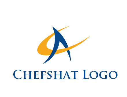 letter C and Letter A intertwining accounting logo