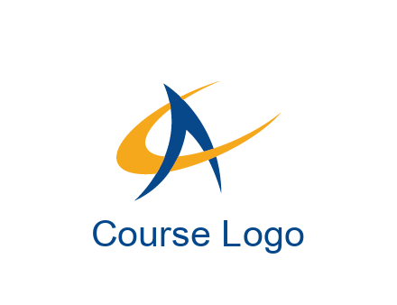 letter C and Letter A intertwining accounting logo