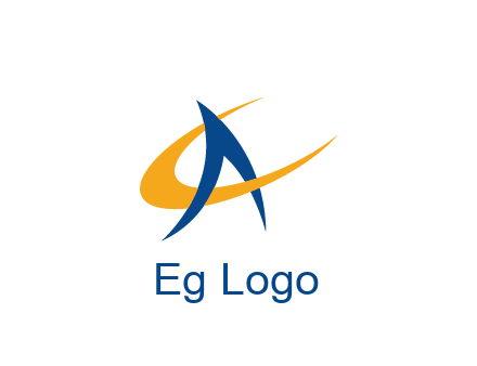 letter C and Letter A intertwining accounting logo