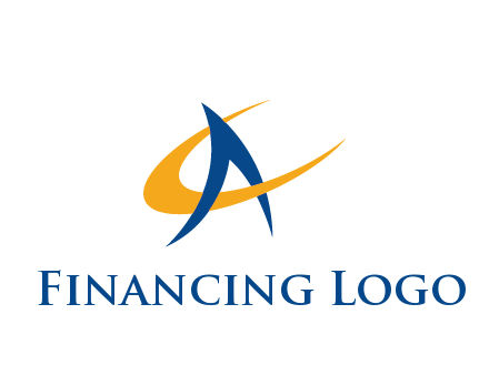 letter C and Letter A intertwining accounting logo