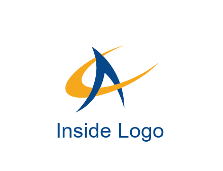 letter C and Letter A intertwining accounting logo